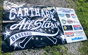 Carthage 8U All Stars Baseball . Thanks to the Carthage All Star Sponsors. yep creative, Paramount Farrier Service, Ropers Used Cars, Liberty Tree Guns, Cave Gang Pizza, netfishes and more.
